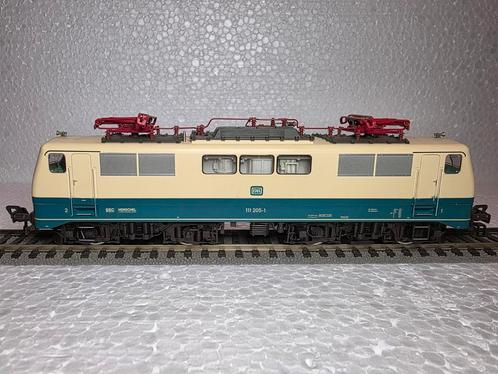 Fleischmann 4348 H0 Elektrische locomotief BR 111 van de DB, Hobby en Vrije tijd, Modeltreinen | H0, Zo goed als nieuw, Locomotief