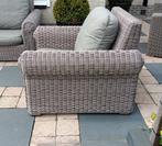 4x luxe royale Bellagio lounge fauteuils kwalteits wicker, Ophalen, 4 zitplaatsen, Gebruikt, Wicker