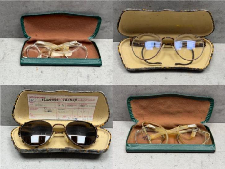 Diverse oude dienstbrillen Marechaussee - defensie - N3553, Verzamelen, Militaria | Algemeen, Marechaussee, Overige typen, Nederland