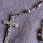 Antieke Rozenkrans gemaakt van Bonen Zaden, Verzenden, Gebruikt