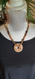 Etnische  berber  ketting, Ghana Afrika, Sieraden, Tassen en Uiterlijk, Ophalen of Verzenden, Zo goed als nieuw, Met edelsteen