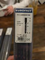 4 doosjes met lange en kort boortjes nieuw Eurofast, Doe-het-zelf en Verbouw, Ophalen, Nieuw, Overige typen