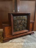 Antieke Art Deco school klok - Amsterdamse of Rotterdams, Ophalen of Verzenden