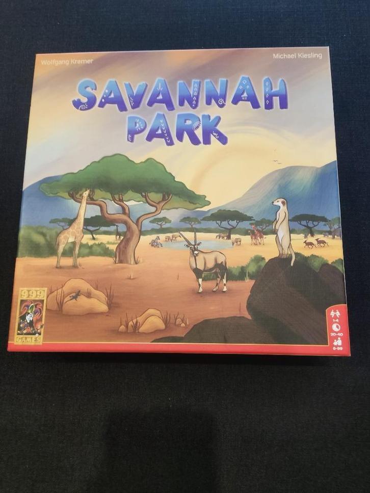 Savannah park, Hobby en Vrije tijd, Gezelschapsspellen | Bordspellen, Zo goed als nieuw, Verzenden