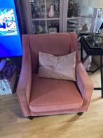 grote lounge bank ribcord roze (blush) 1,5 jaar oud, Ophalen, Gebruikt, Lounge, 75 tot 100 cm