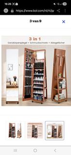 spiegel spiegelkast  / sieradenkast, Huis en Inrichting, Woonaccessoires | Spiegels, Minder dan 50 cm, Nieuw, Ophalen of Verzenden