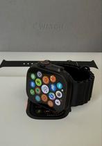 Apple Watch Ultra 2 Zwart Titanium | Zeer net | Garantie, Zwart, IOS, Ophalen of Verzenden, Zo goed als nieuw