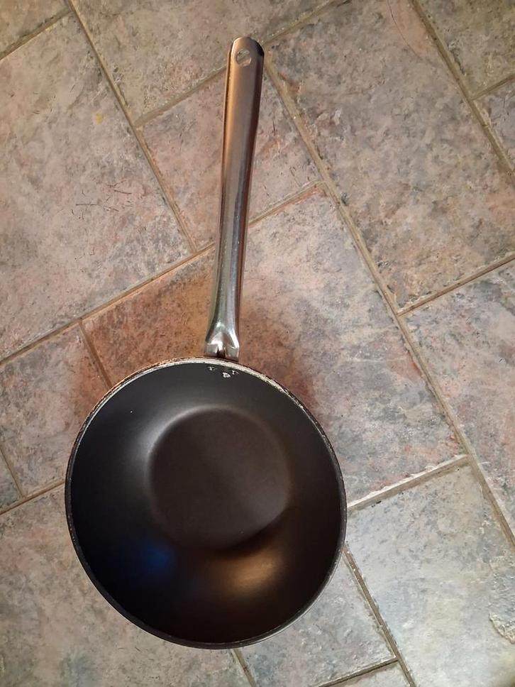 Wok Pan TGFF X-tra, Huis en Inrichting, Keuken | Potten en Pannen, Koekenpan of Braadpan, Aluminium, Ophalen of Verzenden