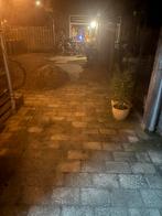 Antraciet Getrommelde Klinkers 20x30x6 - 100m2, Tuin en Terras, Gebruikt, Klinkers, Ophalen of Verzenden, 10 m² of meer