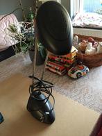 Zwarte staande spotje als Nieuw., Zo goed als nieuw, Metaal of Aluminium