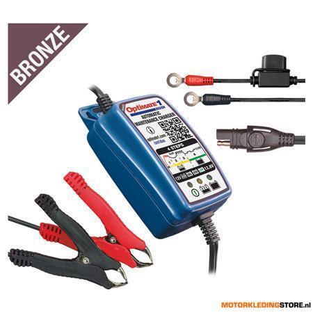 Tecmate Optimate 1 Duo Acculader, N.v.t., Motoren, Kleding | Motorkleding, Nieuw met kaartje, Ophalen of Verzenden