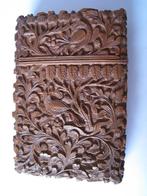 CHINA - CHINESE VISITEKAART HOUDER 19e ; HANDWERK  75,-, Verzenden