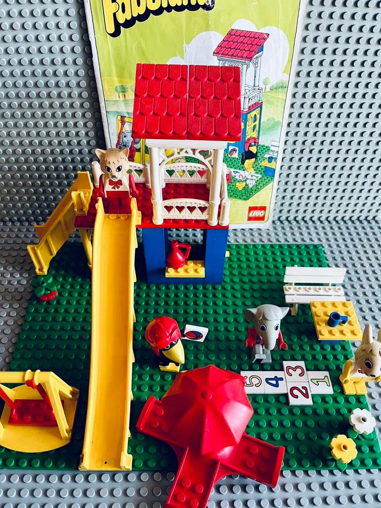 LEGO Fabuland 3676 Catherine Cat’s Fun Park, Lego, Lego, Gebruikt, Lego