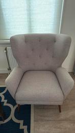 Grijze fauteuil, Huis en Inrichting, Fauteuils, Ophalen of Verzenden, Zo goed als nieuw