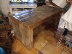 stijger houten planken eetkamer tafel, Ophalen, Overige materialen, Gebruikt, Vier personen