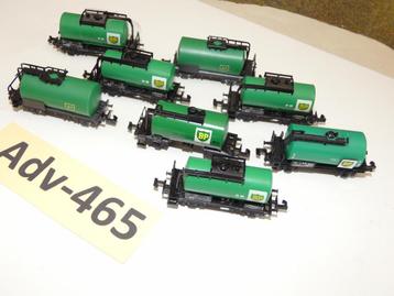 Adv-465 N Spoor Ketelwagons BP Minitrix/Rivarossi beschikbaar voor biedingen