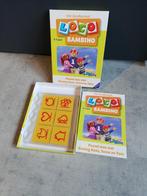 Bambino loco set met boekje en tegeldoos, Ophalen of Verzenden, Zo goed als nieuw, Puzzelen