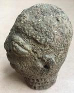 Antiek stenen hoofd, Afrika, Antiek en Kunst, Ophalen of Verzenden