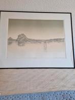 Prachtige ets van Michael Richecoeur, Antiek en Kunst, Kunst | Etsen en Gravures, Ophalen