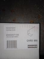 20x Franke CHRX 690 Kledinghaak - Nieuw in doos!, Wandhaken, Nieuw, Ophalen of Verzenden, Minder dan 100 cm