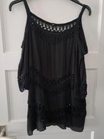 Leuk shirt truitje MS mode maat 46, Zwart, Zo goed als nieuw, MS Mode, Shirt of Top