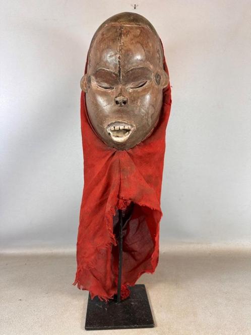 250870 Afrikaans Pende masker uit Congo., Antiek en Kunst, Kunst | Niet-Westerse kunst, Ophalen of Verzenden