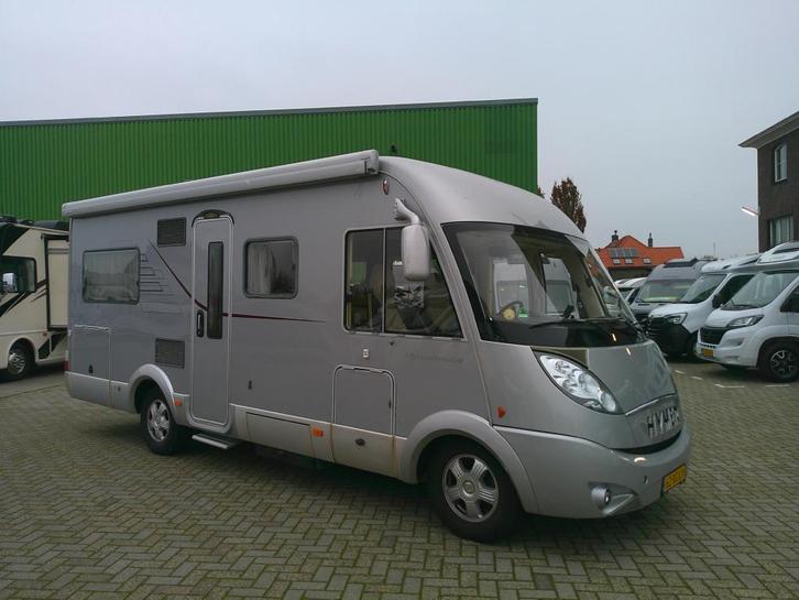 Hymer B654 SL Dakairco, Caravans en Kamperen, Campers, Bedrijf, tot en met 4, Integraal, Hymer, Diesel, Handgeschakeld, L-zit