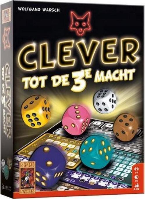 Clever tot de 3e macht, Hobby en Vrije tijd, Gezelschapsspellen | Overige, Nieuw, Een of twee spelers, Drie of vier spelers, Ophalen of Verzenden