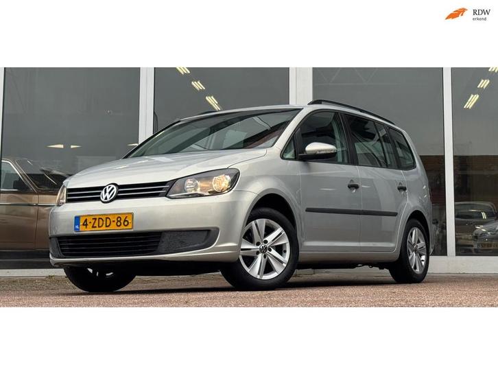 Volkswagen Touran 1.6 TDI Trendline BlueMotion Navi PDC Trek, Auto's, Volkswagen, Bedrijf, Te koop, Touran, ABS, Airbags, Airconditioning