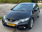 Honda Civic Automaat 5-Drs ECC Audio/Navi Leder Sportstoelen, Euro 5, Cruise Control, Gebruikt, Zwart