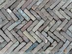 Oude gebakken waaltjes, Tuin en Terras, Tegels en Klinkers, Ophalen of Verzenden, Gebruikt, Keramiek, Klinkers