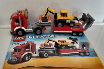 Lego 31005 Construction Hauler beschikbaar voor biedingen