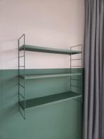 Groen wandrek voor boeken, of mooie spullen, Ophalen of Verzenden, Zo goed als nieuw, Minder dan 150 cm, Minder dan 100 cm