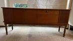 Vintage Audio meubel met radio en platenspeler (Philips), Antiek en Kunst, Antiek | Tv's en Audio, Ophalen