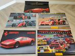 Unieke historische Ferrari posters, Ophalen, Gebruikt, Rechthoekig Staand