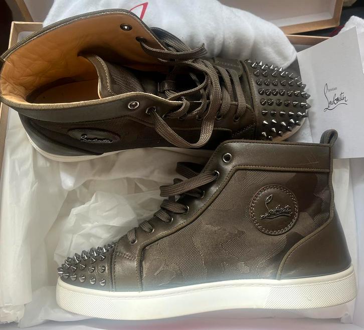 Christian Louboutin 42, Kleding | Heren, Schoenen, Zo goed als nieuw, Zwart, Ophalen of Verzenden