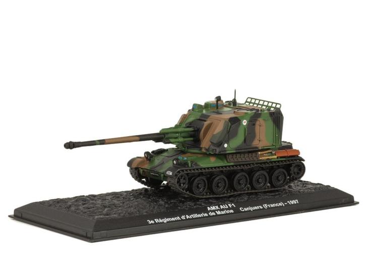 GIAT AMX-30 AuF1 GCT 3rd Regiment D' Artillerie de Marine, Hobby en Vrije tijd, Modelbouw | Auto's en Voertuigen, Nieuw, Tank