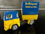 Telno Scania 141 met oplegger Telegraaf, Hobby en Vrije tijd, Modelauto's | 1:50, Ophalen of Verzenden, Bus of Vrachtwagen, Zo goed als nieuw