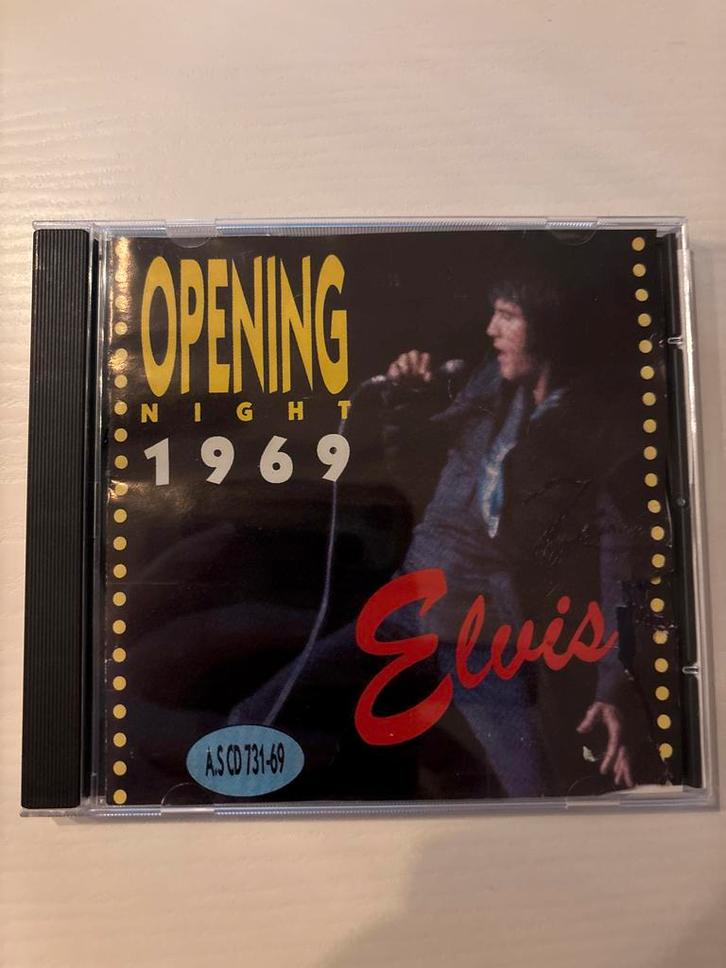 #862 Elvis - Opening Night 1969 - Bootleg CD, Verzamelen, Muziek, Artiesten en Beroemdheden, Zo goed als nieuw, Cd of Plaat, Ophalen of Verzenden