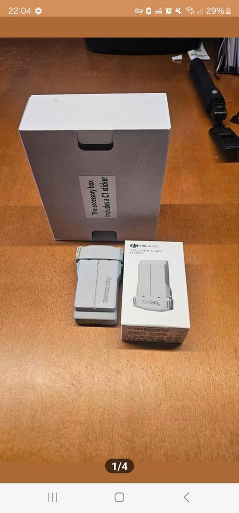 mini 4 pro, 2 batteries. 1 extended flight 1 ongeopend, Audio, Tv en Foto, Drones, Nieuw, Ophalen of Verzenden