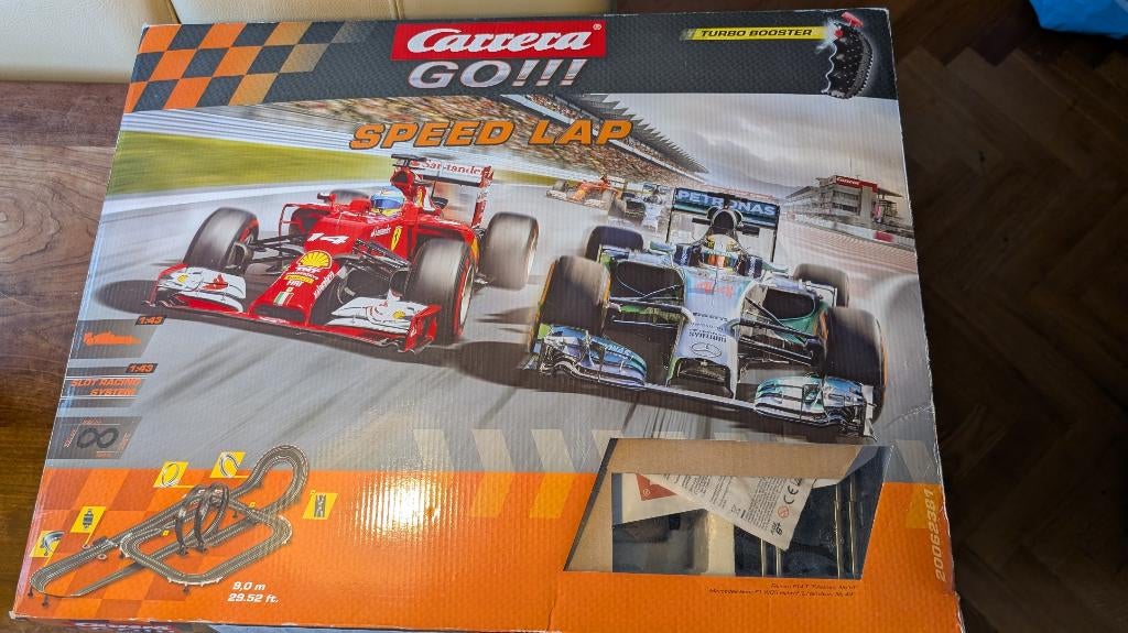 Carrero Go Speed Lap, Ophalen, Carrera, Elektrisch, Met looping