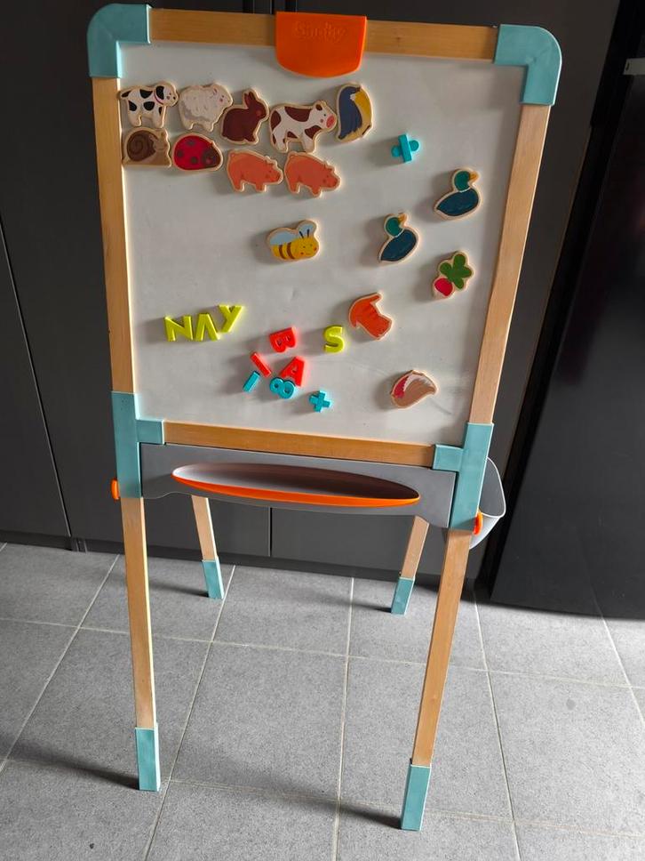 Magnetisch krijt schoolbord, Kinderen en Baby's, Speelgoed | Speeltafels, Zo goed als nieuw, Ophalen