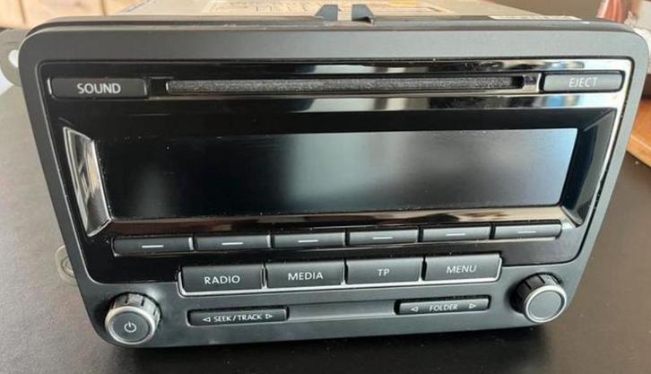 Autoradio Volkswagen, Auto diversen, Autoradio's, Gebruikt, Ophalen of Verzenden