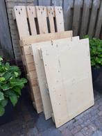 houten pallets, Doe-het-zelf en Verbouw, Hout en Planken, Ophalen, Gebruikt, Steigerhout, 50 mm of meer