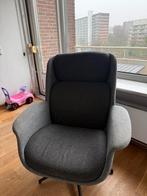 Aleby Draaifauteuil - Stijlvolle grijze fauteuil, Huis en Inrichting, Fauteuils, Ophalen of Verzenden, Zo goed als nieuw, Stof