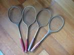 originele houten tennisrackets badmintonracket jaren 50 /60, Ophalen of Verzenden