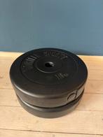 Gorilla Sports gewichten 2x 10kg 1x 1,25kg 1x 5kg en 1x 15kg, Sport en Fitness, Fitnessmaterialen, Ophalen, Gebruikt, Halterschijven