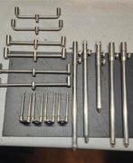 Lot rvs banksticks,buzzbars , snagears, Watersport en Boten, Hengelsport | Karpervissen, Ophalen of Verzenden, Zo goed als nieuw