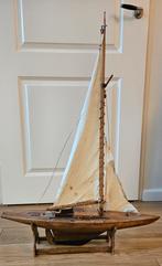 Model zeiljacht op standaard, Ophalen, Gebruikt