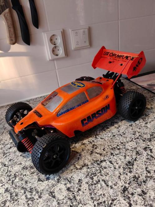 carson nitro auto, Hobby en Vrije tijd, Modelbouw | Radiografisch | Auto's, Zo goed als nieuw, Auto onroad, Nitro, Ophalen of Verzenden